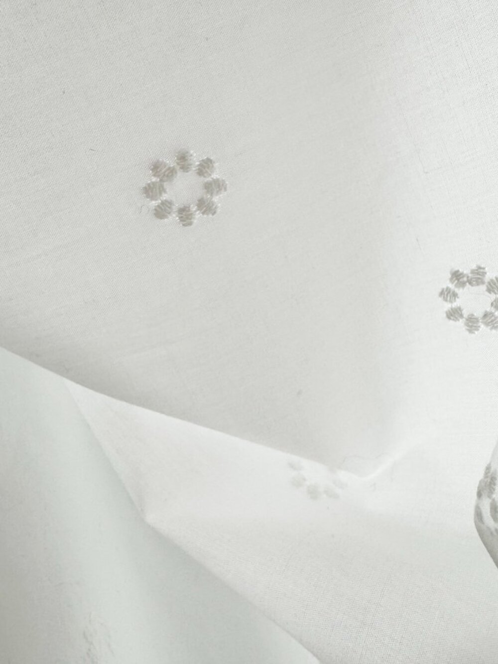 Ulla Johnson "Lennie" Embroidered White Cotton Top, size 4 - Picture 7 of 13